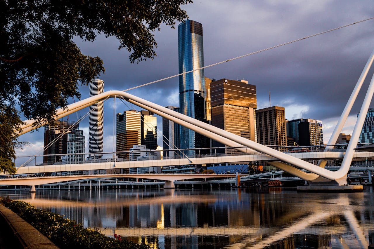 View of Brisbane city
