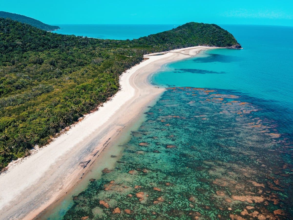 Great barrier reef at Cape Tribulation