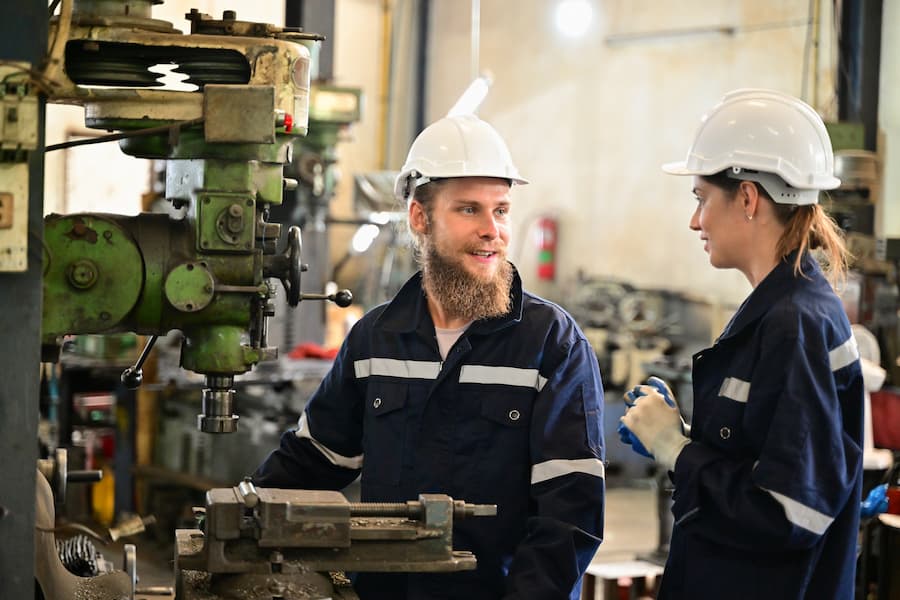 Fitter and machinist in Brisbane workshop